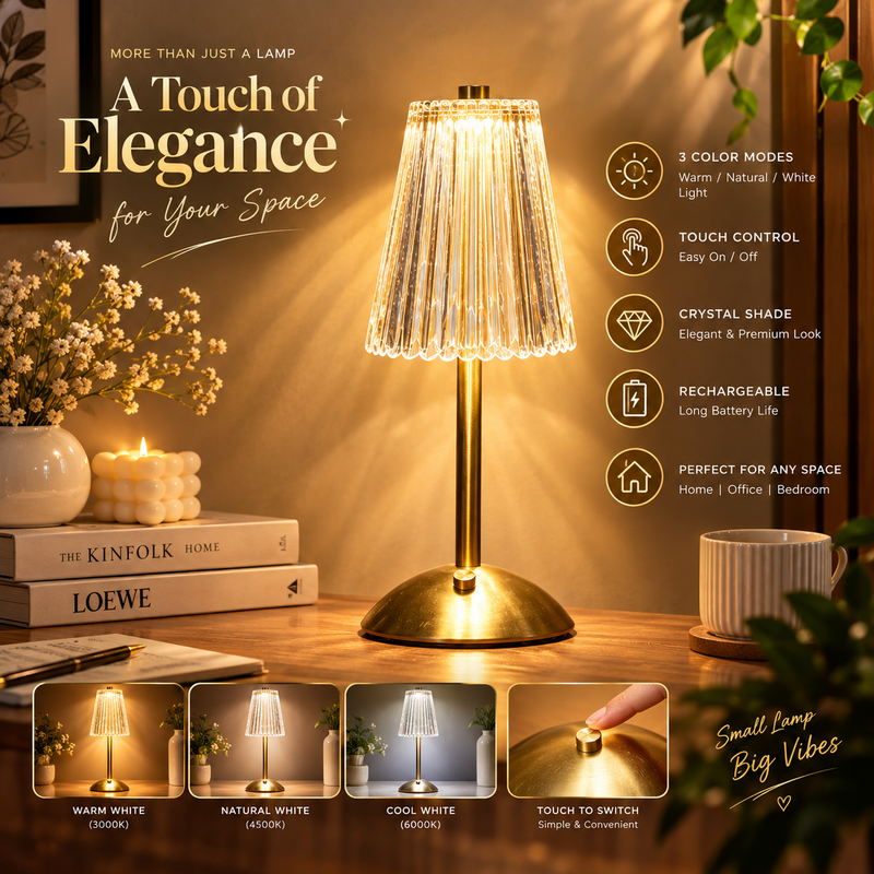 Led Nordic Bedroom Desktop Decorative Small Night Lamp